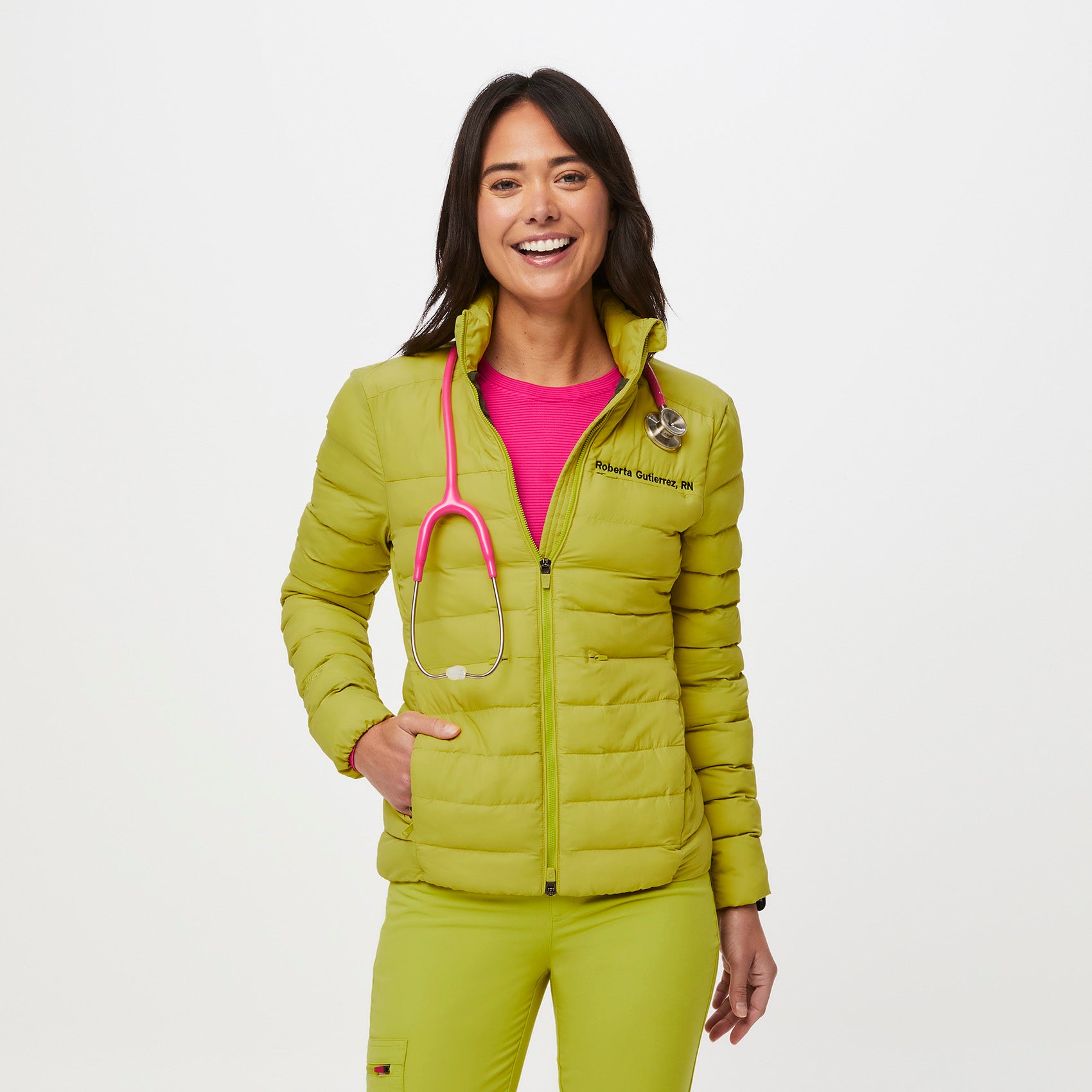 Women’s OnShift Packable Puffer Jacket™ · FIGS