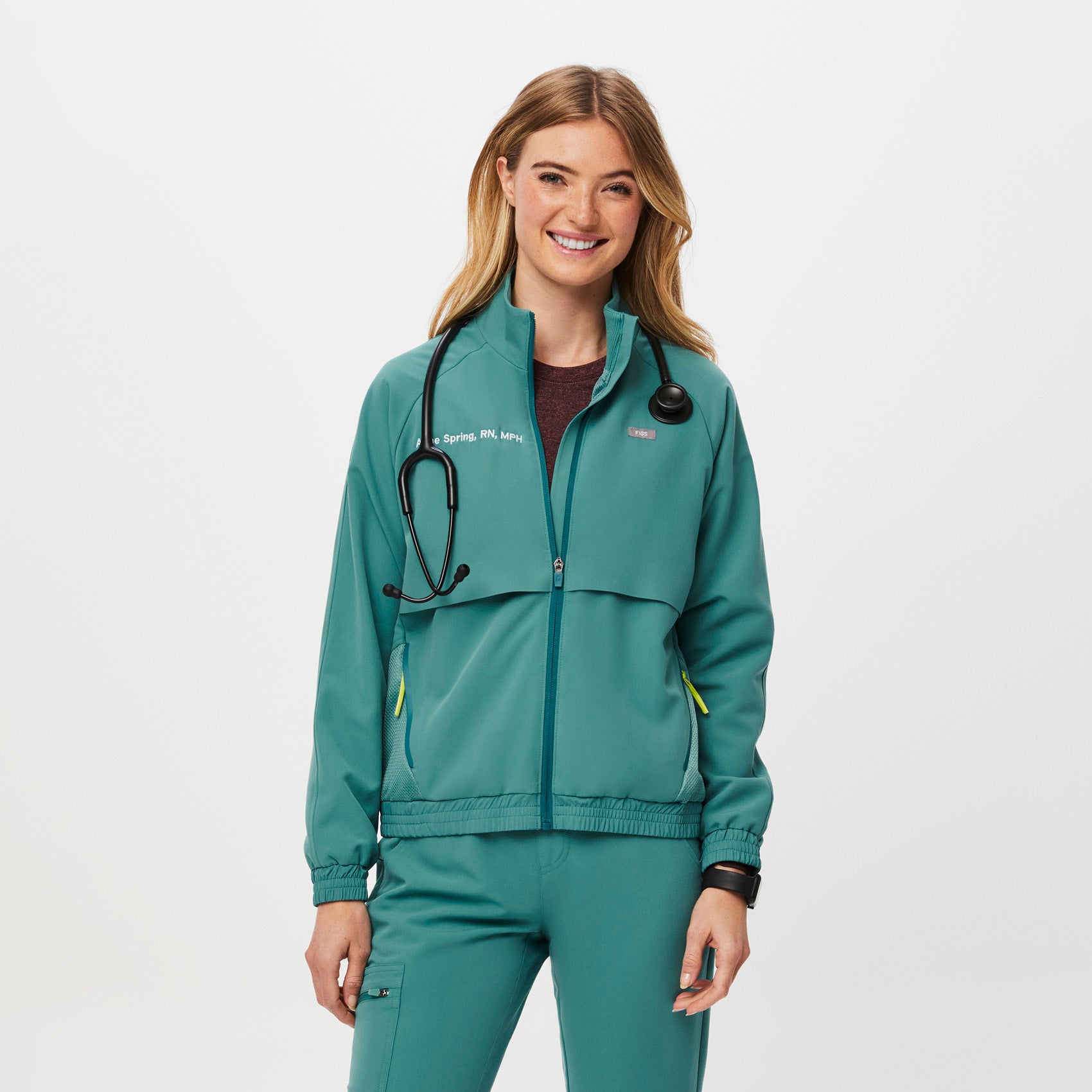 SCRUB JACKET FIGS