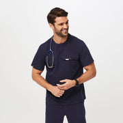 Blusa de uniforme médico Corfield Henley para hombre