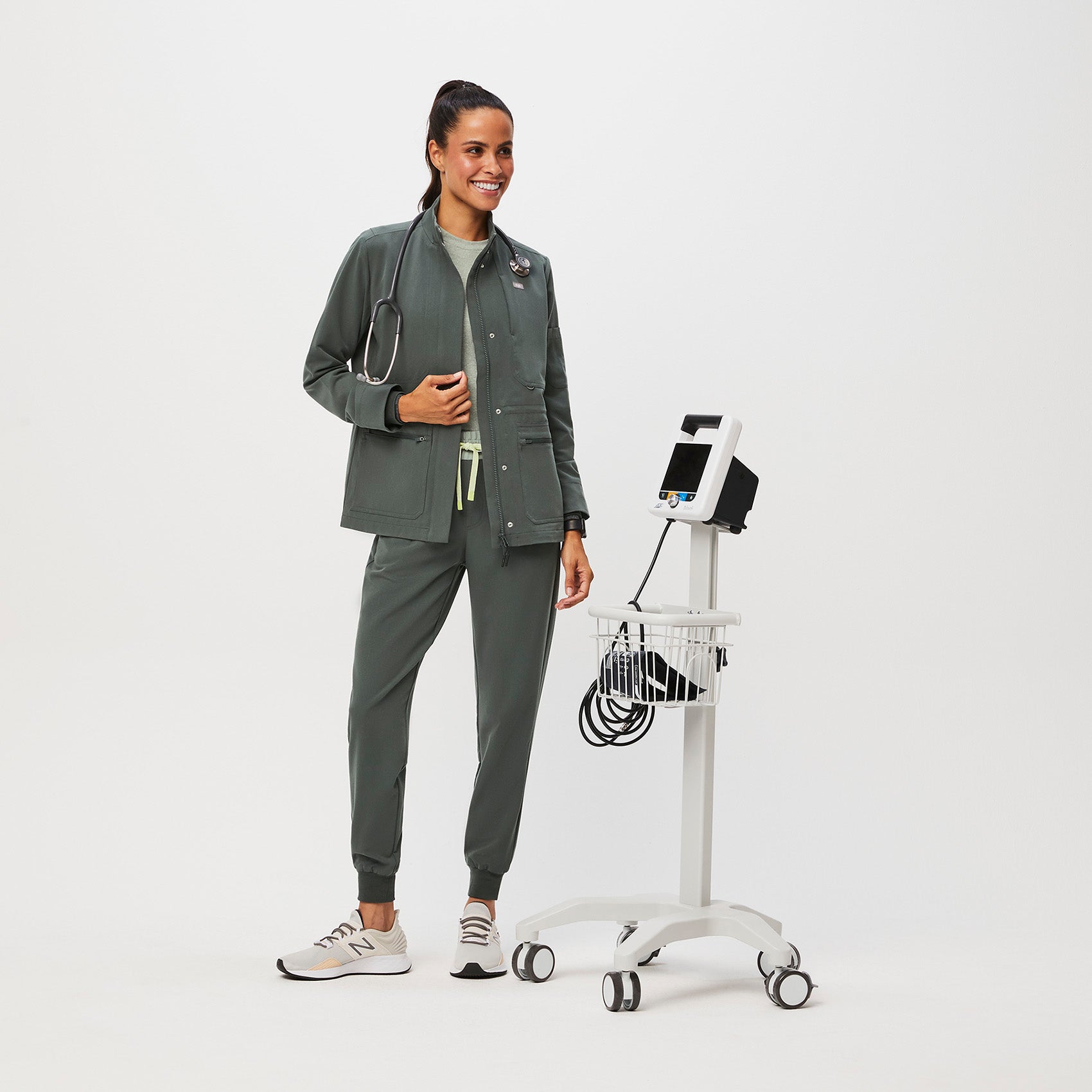 Women's Espresso + Bonsai Scrubs · FIGS