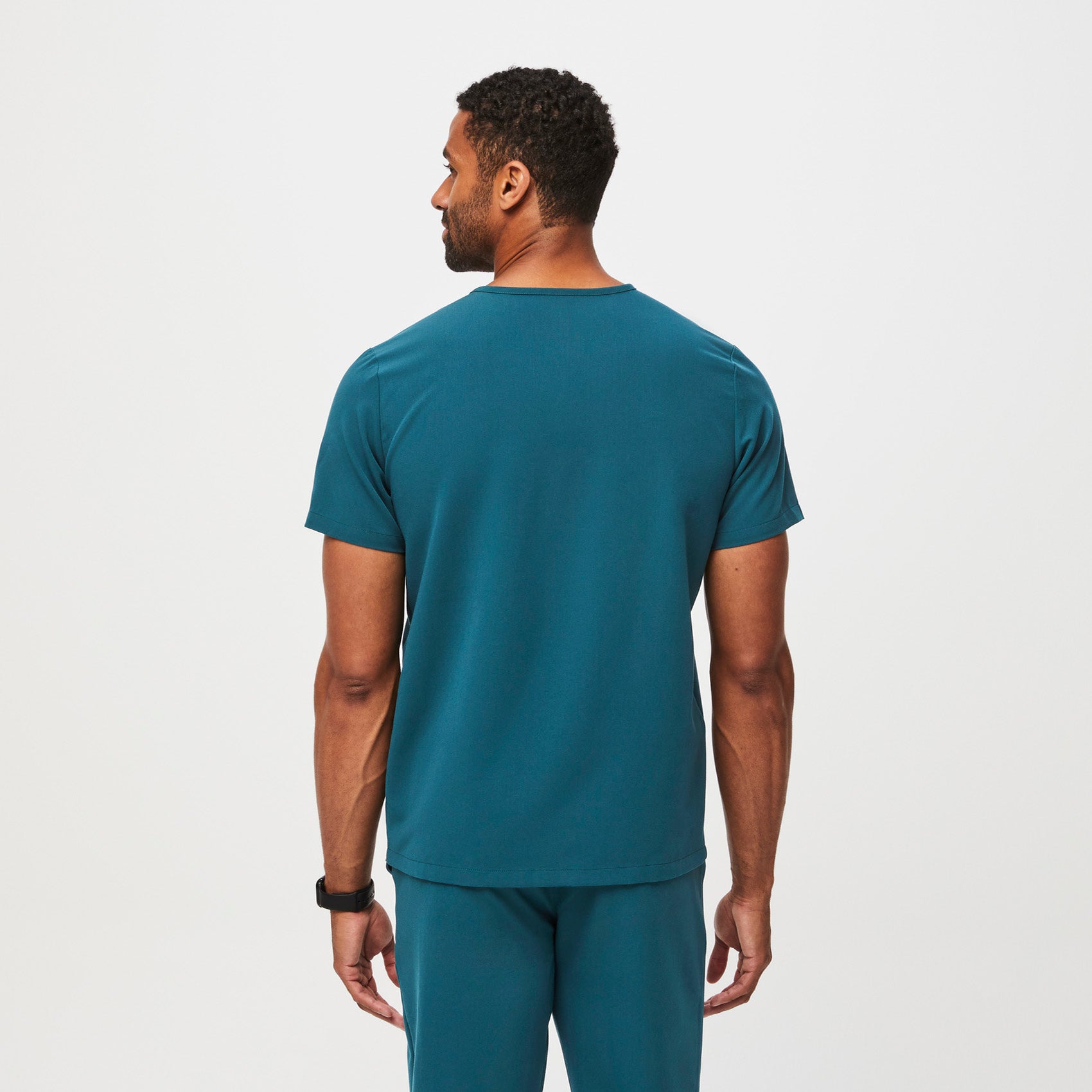 FIGS Leon Three-Pocket Scrub Top - Men's Medical Scrubs In Navy Blue Size Large