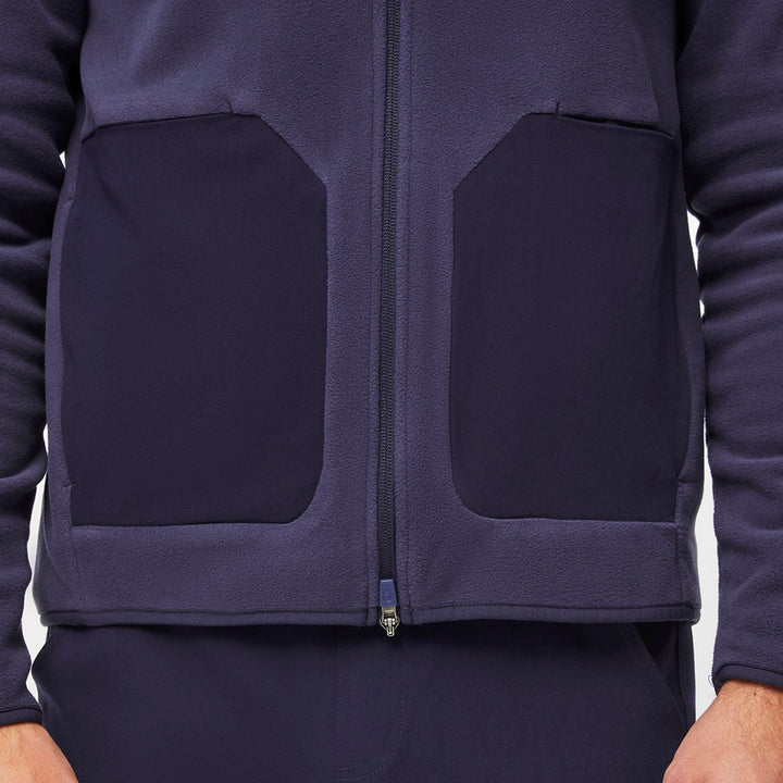 Men's OnShift Fleece Jacket™ Navy · FIGS