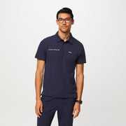 Men's Slim Technical Pique Short-sleeved ScrubPolo™