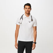 Men's Slim Technical Pique Short-sleeved ScrubPolo™