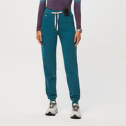 Women’s High Waisted Zamora™ Jogger Scrub Pants - Caribbean Blue · FIGS