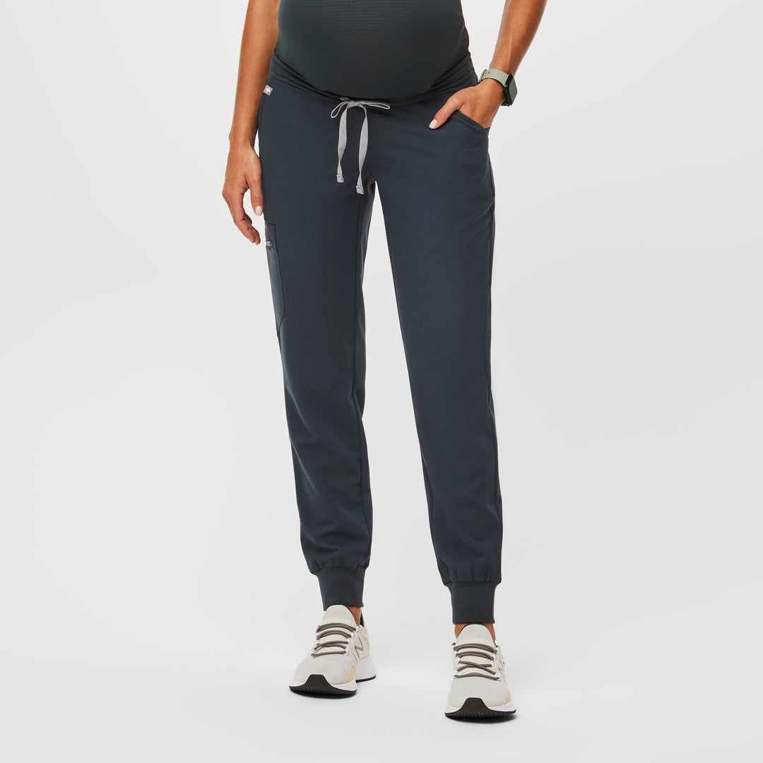 Zamora™ Maternity Jogger Scrub Pants Dark Harbor · FIGS