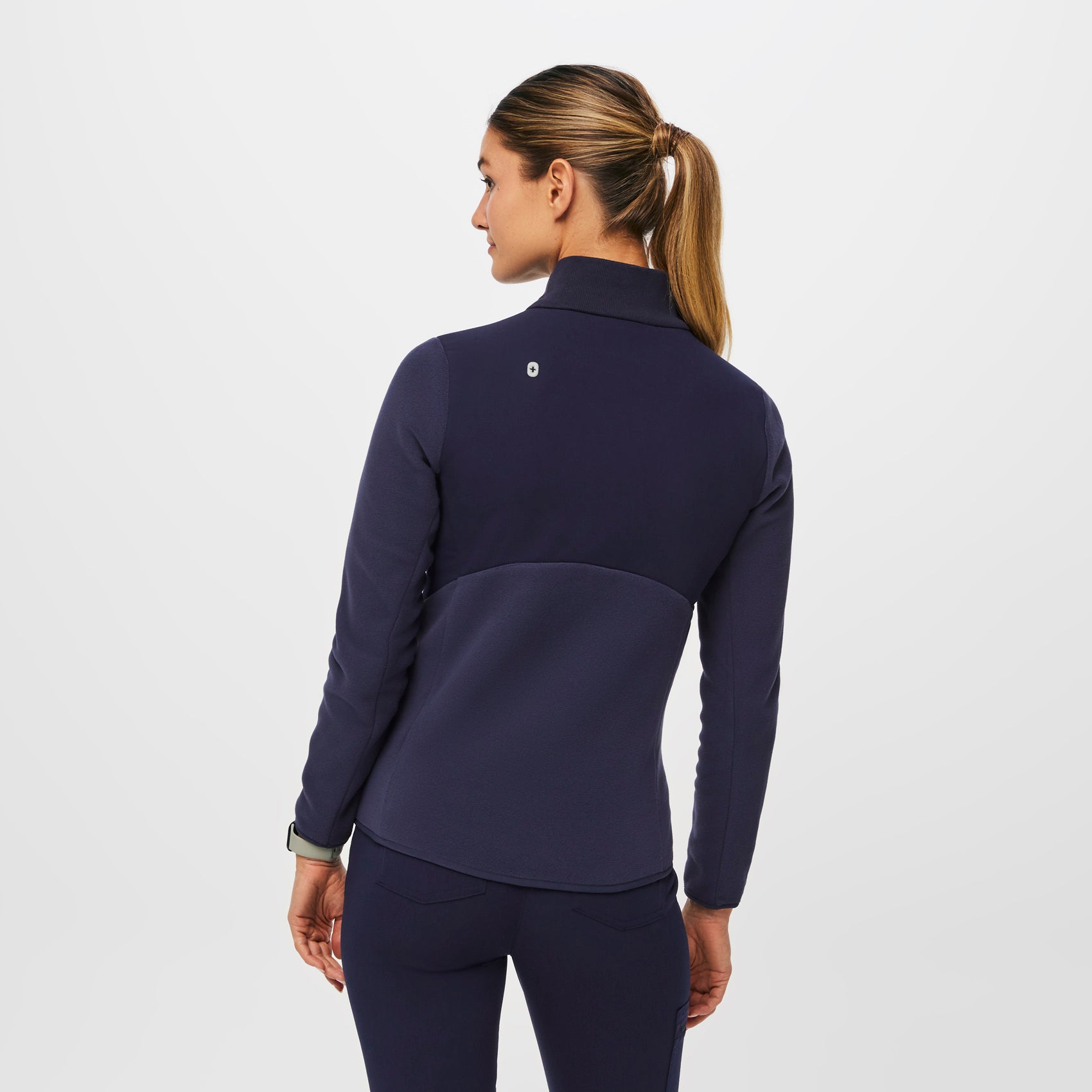 Women's OnShift Fleece Jacket™ Navy · FIGS