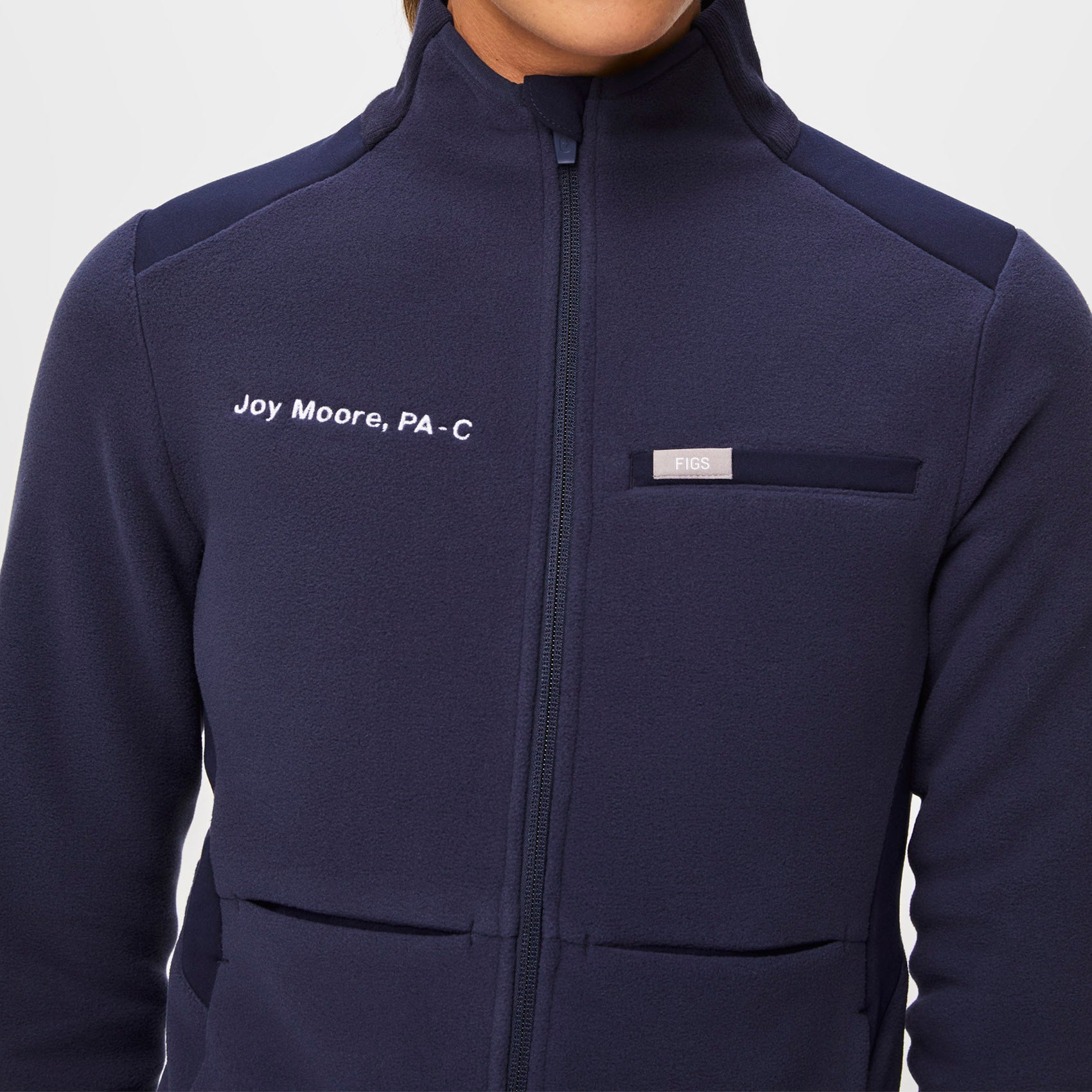 JOYREX FLEECE JACKET NAVY