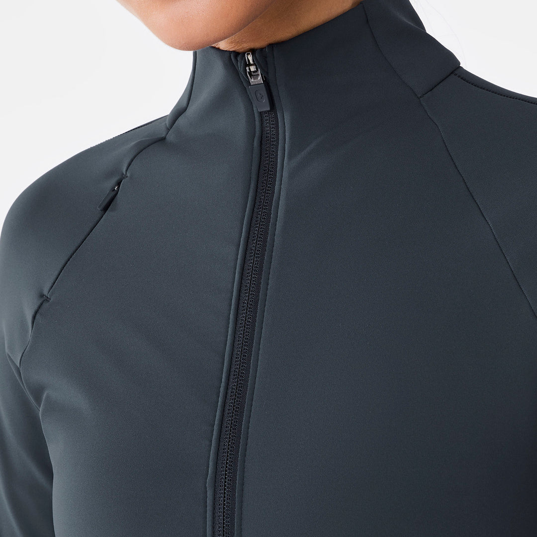 OnShift ContourKnit Jacket™ Dark Harbor · FIGS