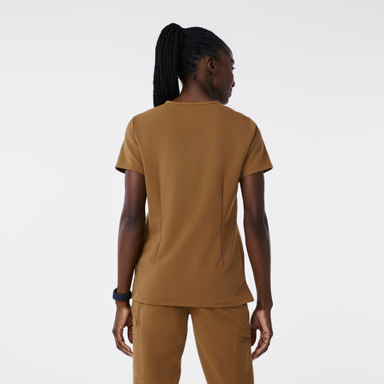 Women's Casma ThreePocket Scrub Top™ Earth · FIGS