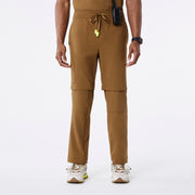 Pantalón de uniforme médico convertible indestructible para hombre