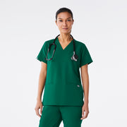 Haut d'uniforme médical à trois poches Casma™ pour femmes