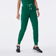 Pantalon d'uniforme médical coupe jogging Zamora™ à taille haute pour femmes