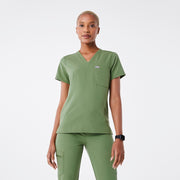 Casaca de uniforme médico con un bolsillo Catarina™ para mujer