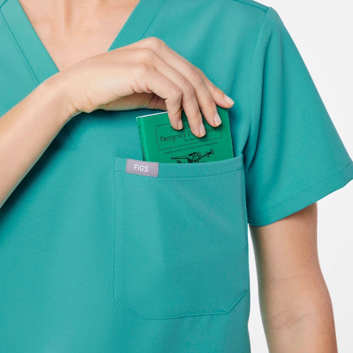Women's Catarina OnePocket Scrub Top™ Oasis · FIGS