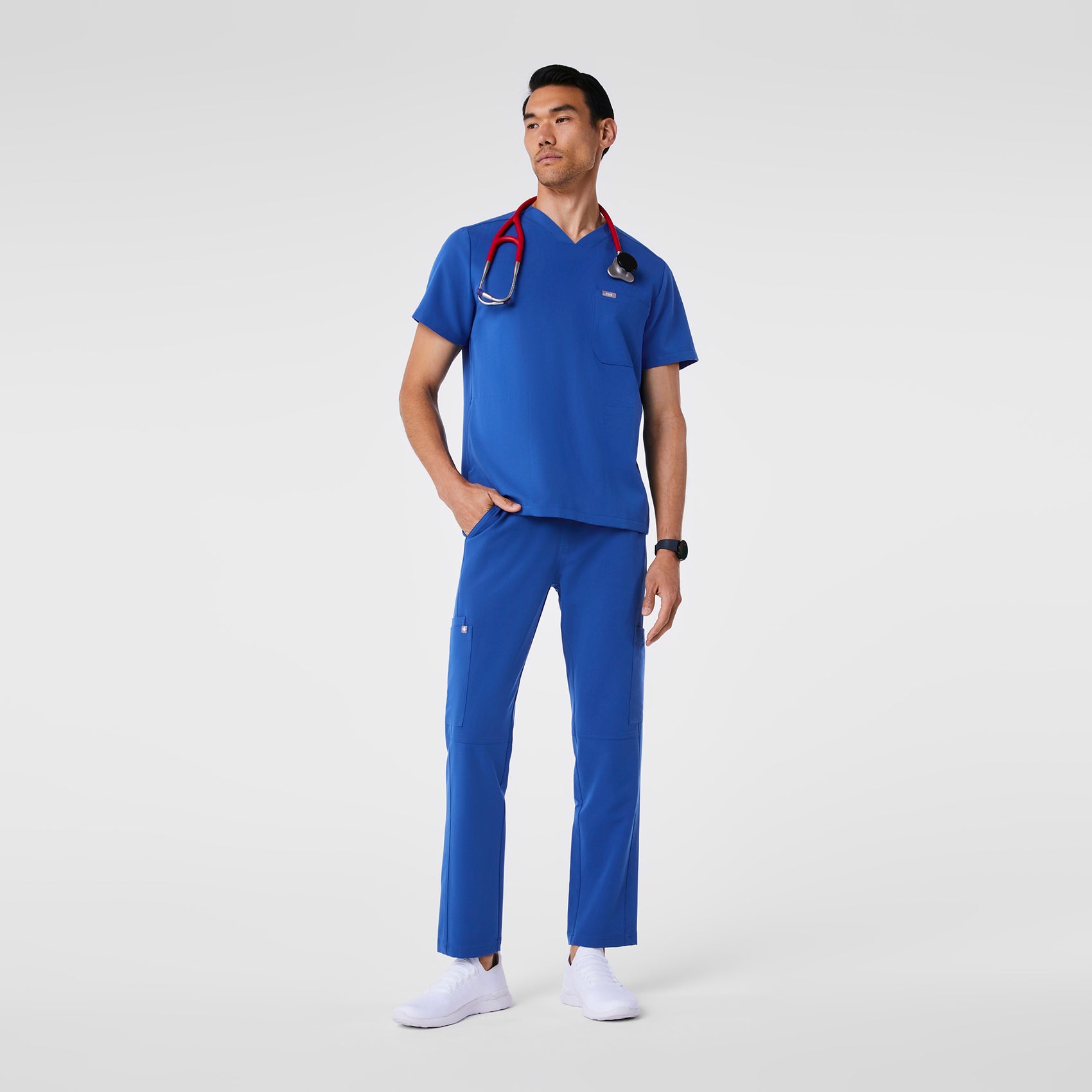Men's Winning Blue Scrubs · FIGS