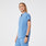 Montex Relaxed Scrub Top Ceil Blue