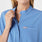 Montex Relaxed Scrub Top Ceil Blue