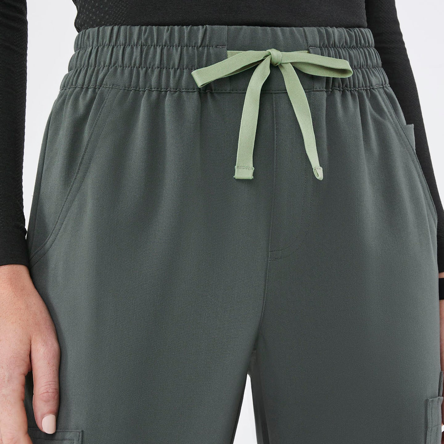 Women’s High Waisted Uman Relaxed Jogger Scrub Pants Bonsai · FIGS