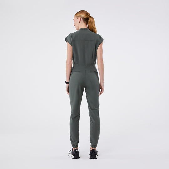 Women’s Rafaela Cargo ScrubJumpsuit™ Bonsai · FIGS