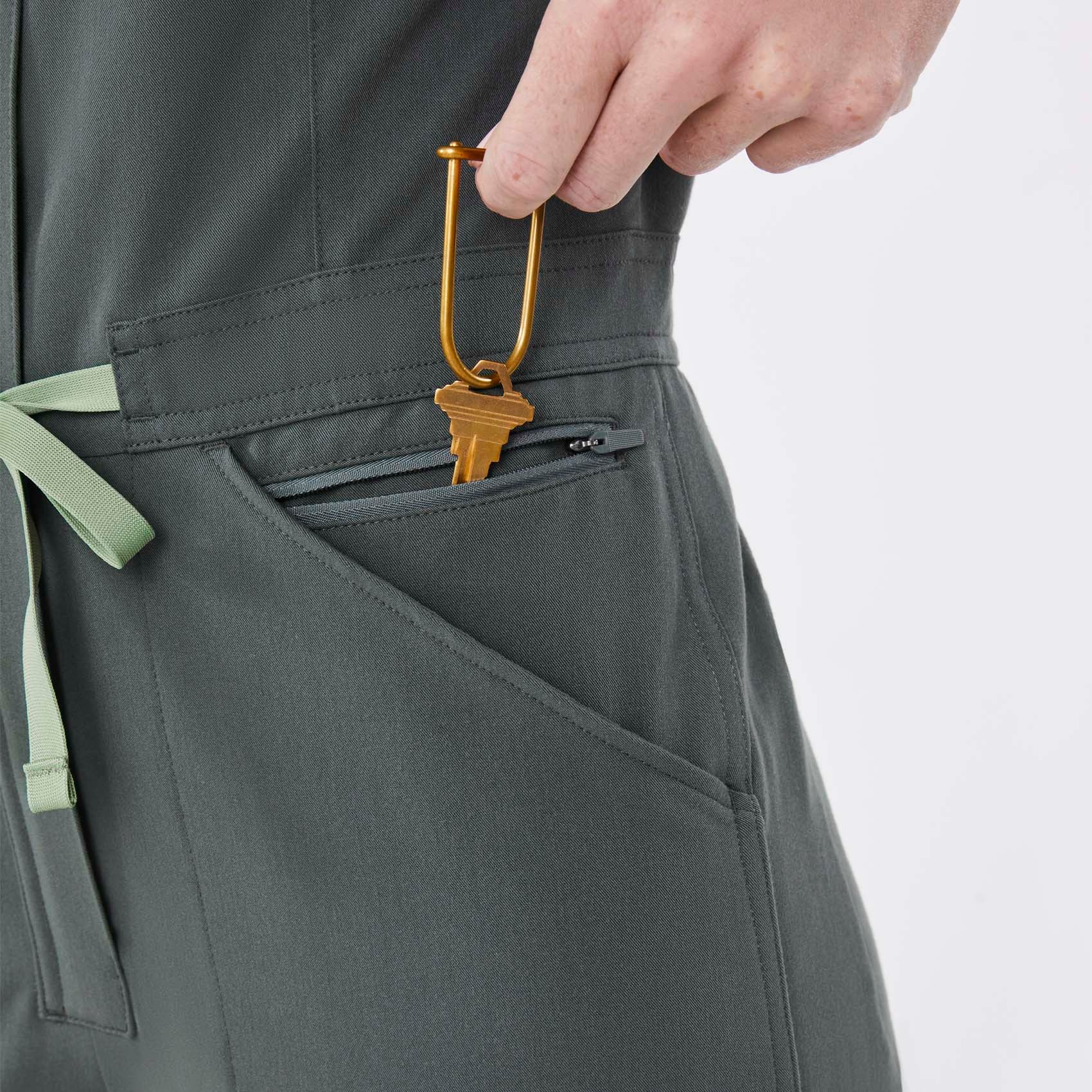 Women’s Rafaela Cargo ScrubJumpsuit™ Bonsai · FIGS