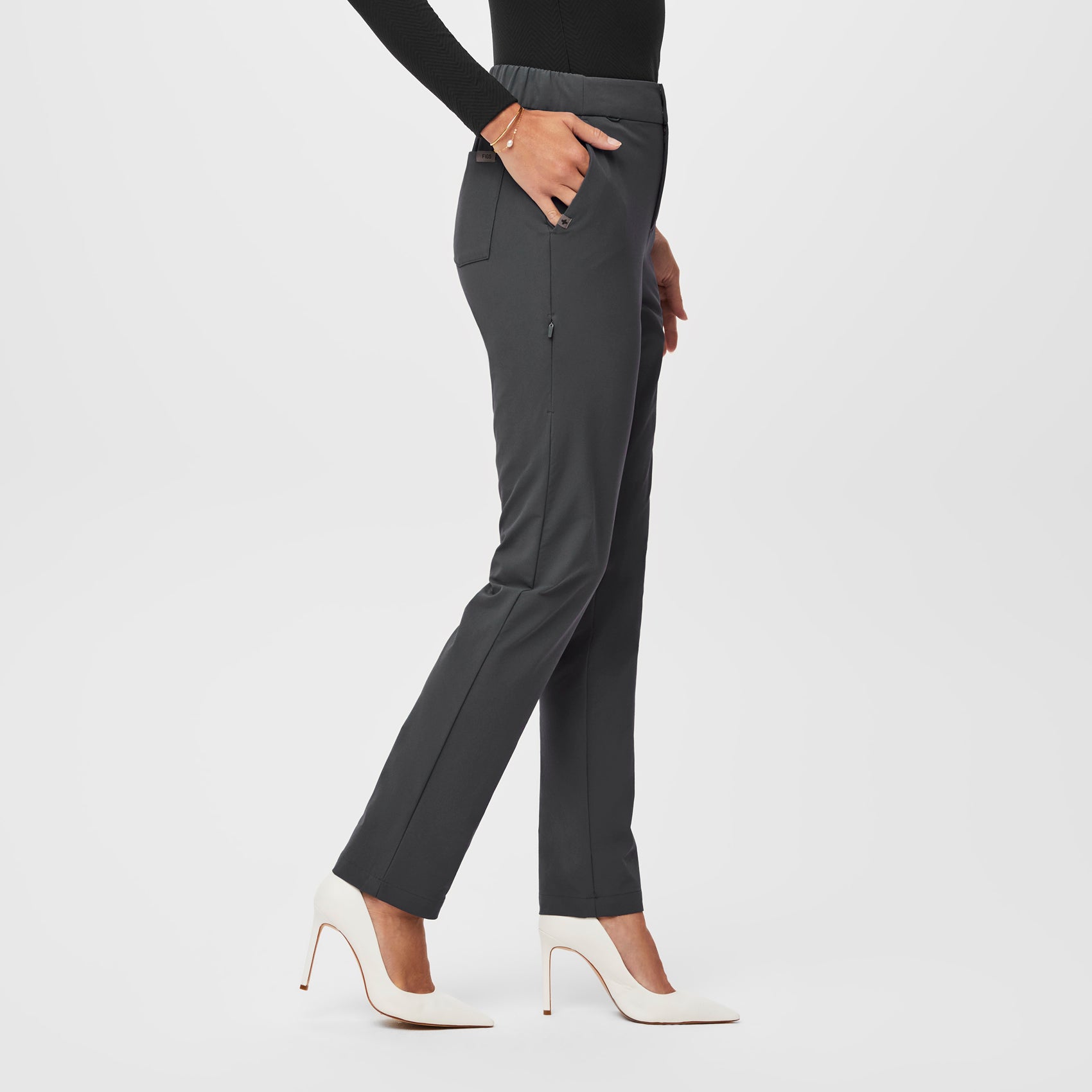 Women's FIGSPRO Skinny Zip Fly Trouser™ - Mist