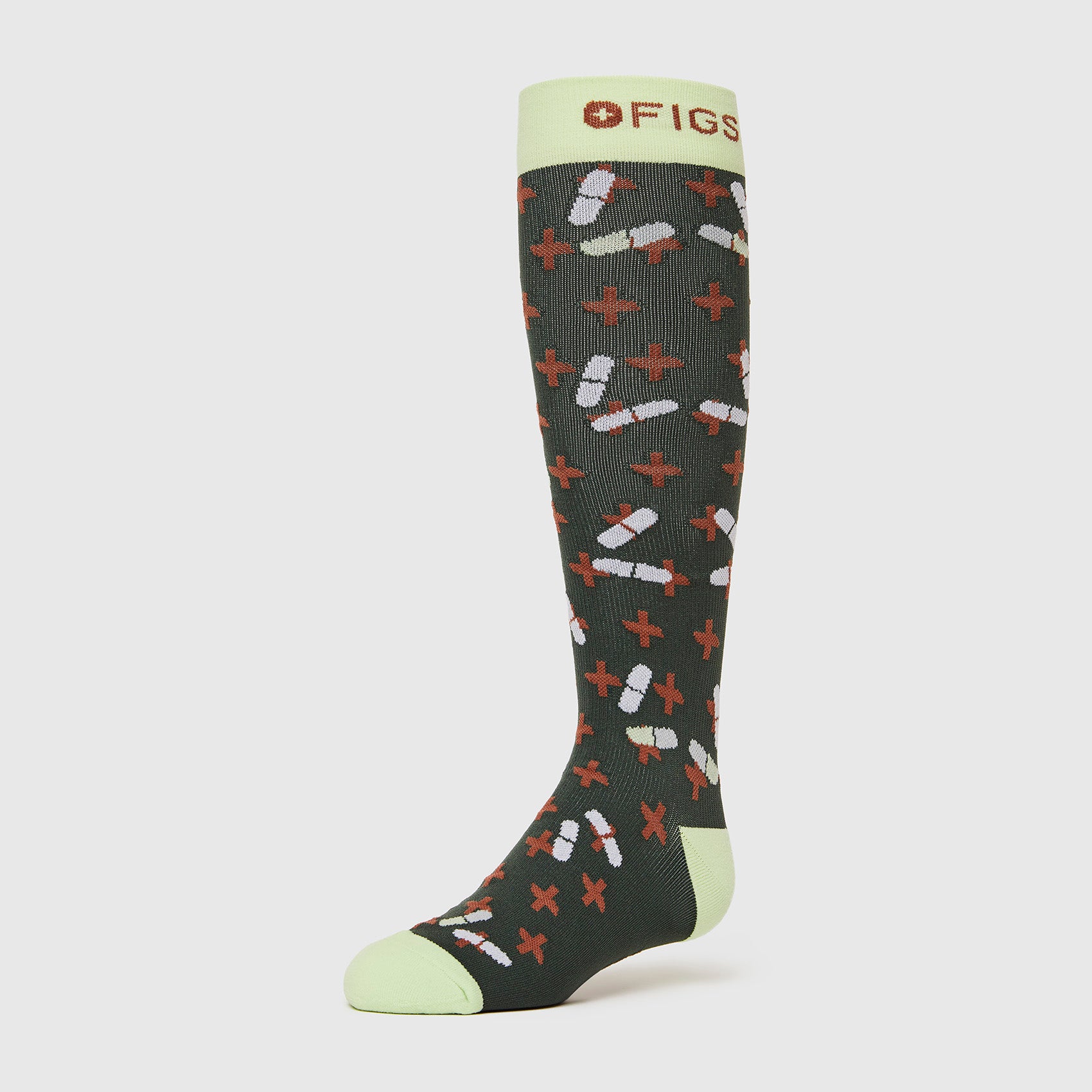 Women's Repeat Medicate Compression Socks Medicate/Bonsai · FIGS