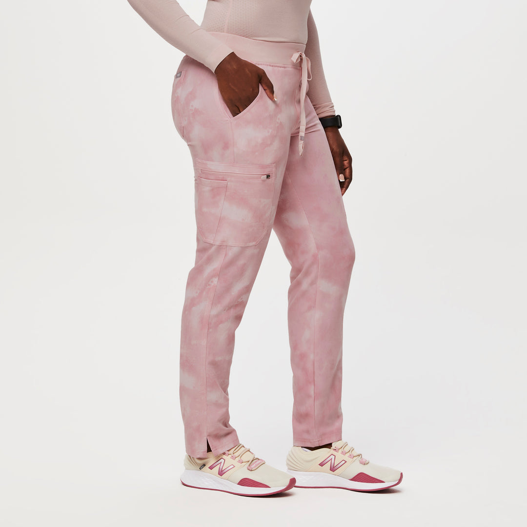 Women’s Yola™ Skinny Scrub Pants 2.0 Marbled Rose · FIGS