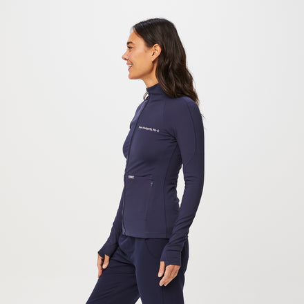 Navy Knit Jacket