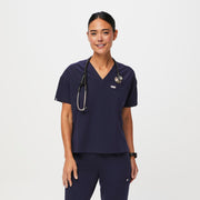 Blusa de uniforme médico con un bolsillo Catarina™ relajada para mujer
