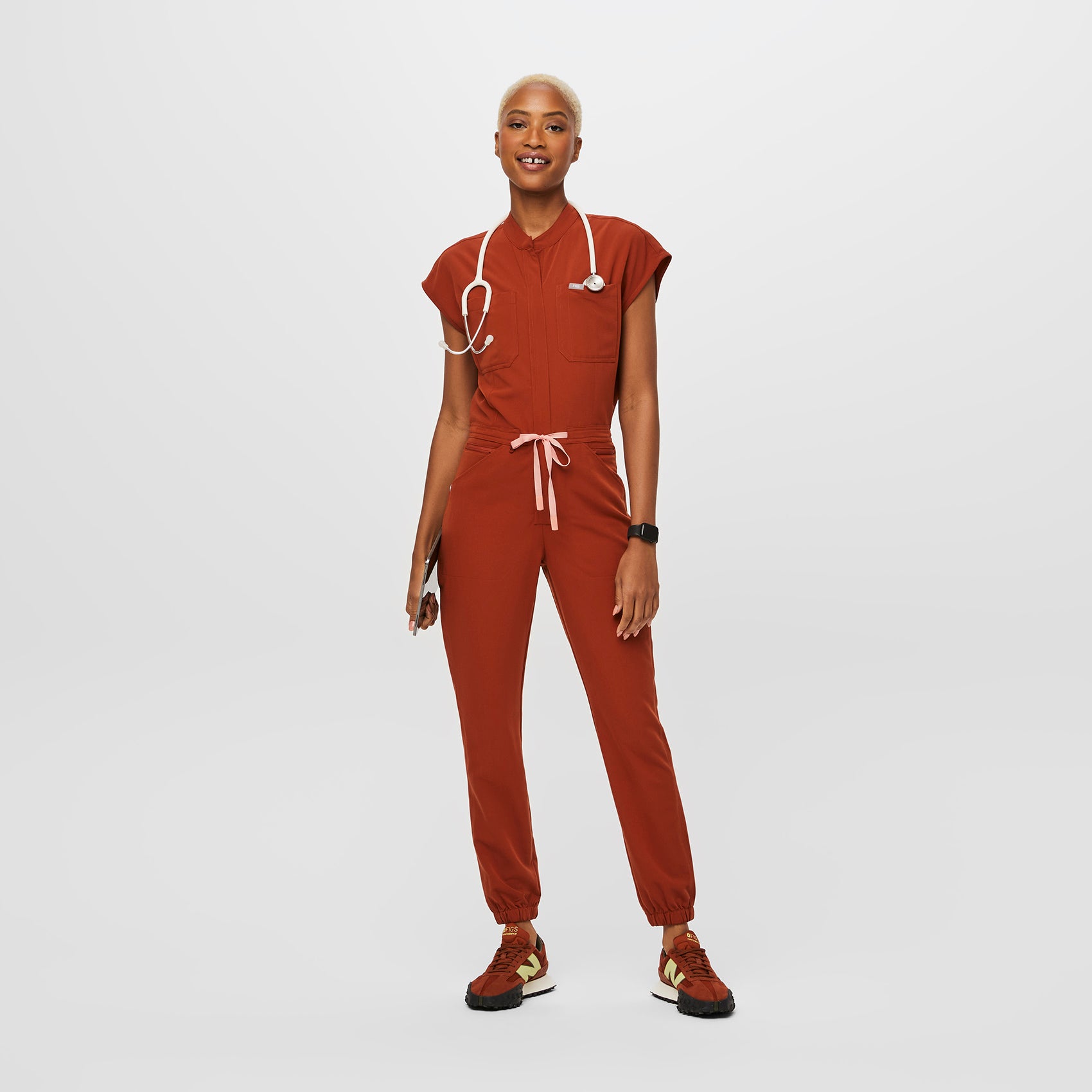 Women’s Rafaela Cargo ScrubJumpsuit™ · FIGS