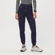 Pantalon d'uniforme médical coupe jogging Zamora™ à taille haute pour femmes