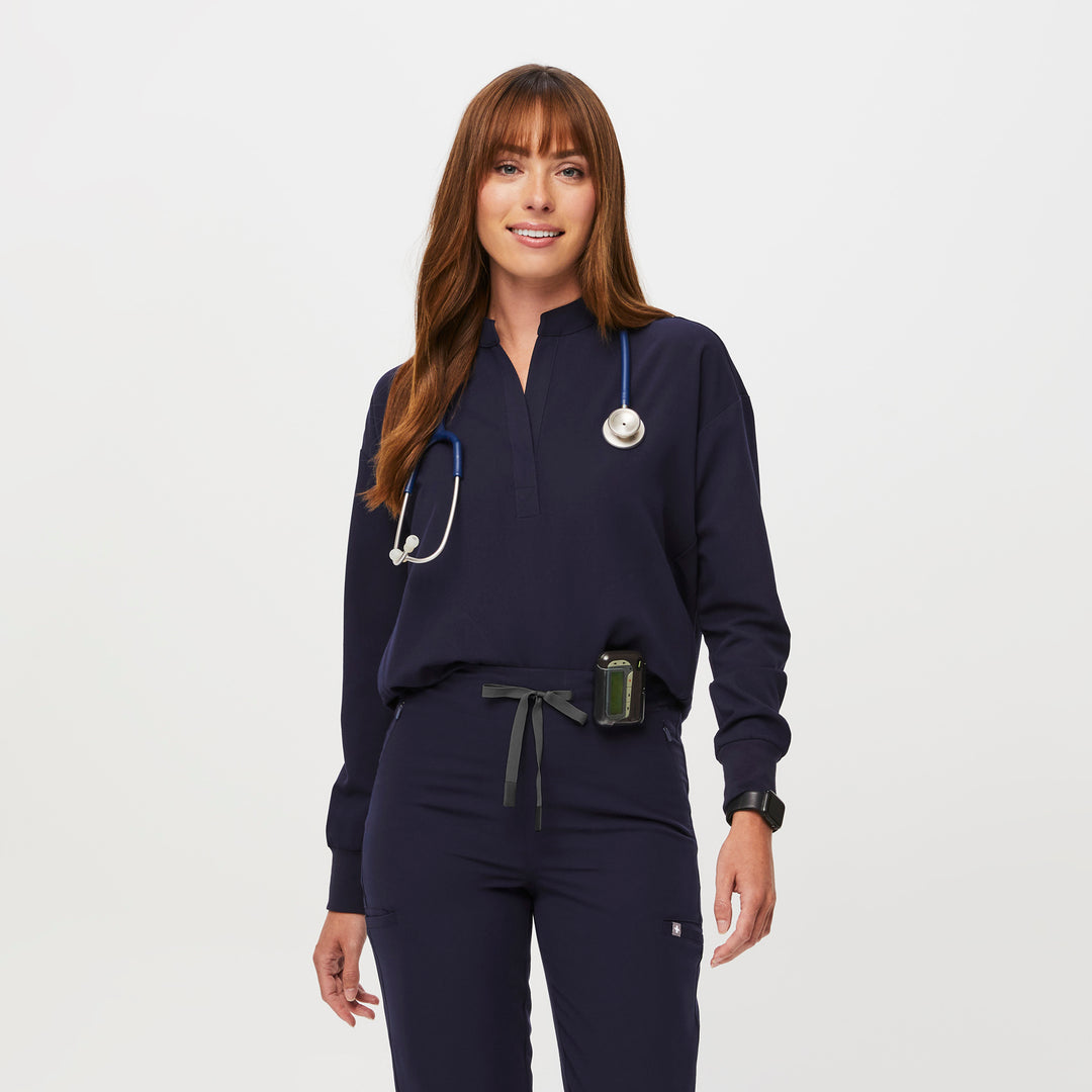 Women’s Rafaela™ Longsleeve Scrub Top · FIGS