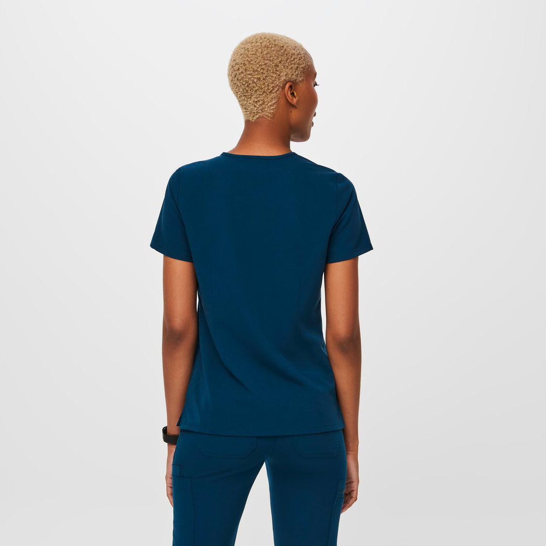 Women's Catarina OnePocket Scrub Top™ Deep Reef · FIGS