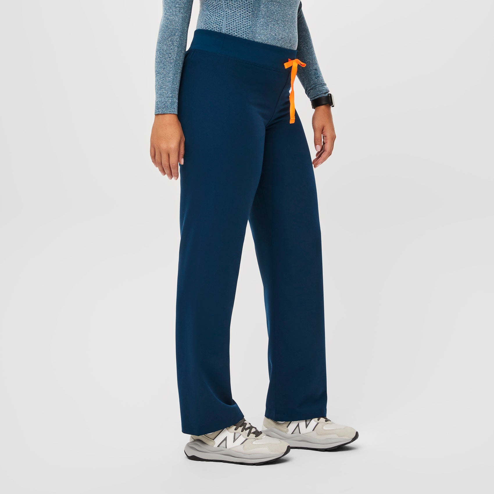 Women's Livingston™ Basic Scrub Pants Deep Reef · FIGS