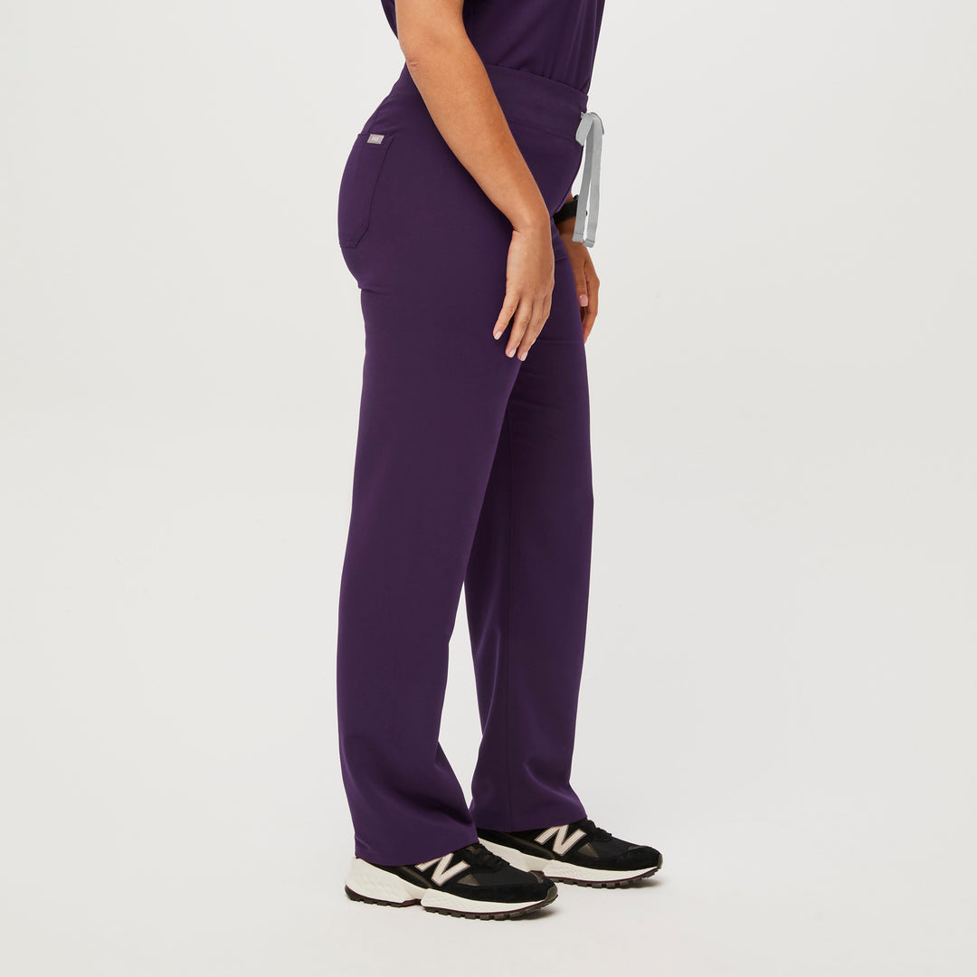 Women’s High Waisted Livingston Scrub Pants™ Purple Jam · FIGS