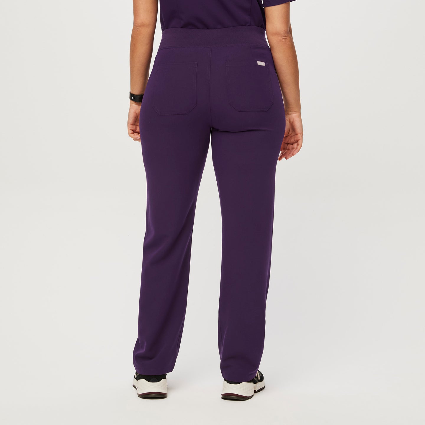 Women’s High Waisted Livingston Scrub Pants™ Purple Jam · FIGS
