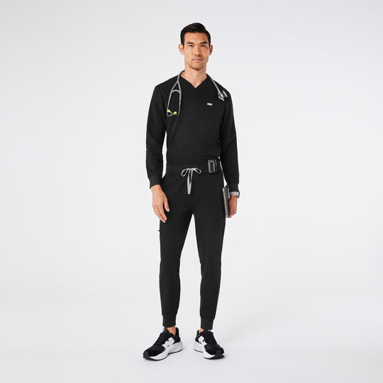 Men’s Brey Jogger Scrub Pants Black · FIGS
