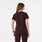 Catarina Scrub Top™ Espresso