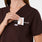 Catarina Scrub Top™ Espresso