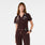 Catarina Scrub Top™ Espresso