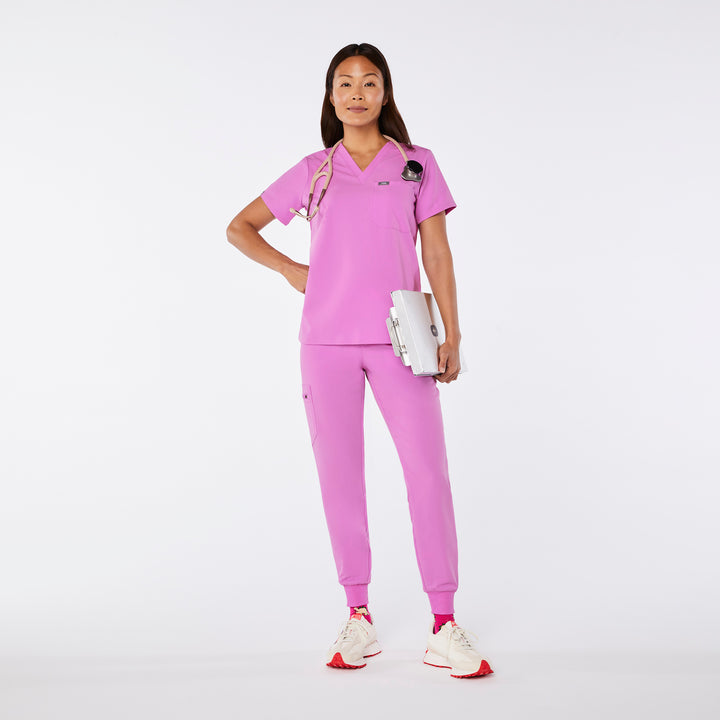 Women's Pink Cloud Scrubs · FIGS