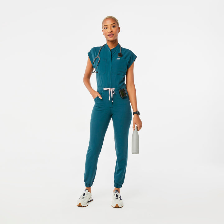 Women's Caribbean Blue Scrubs · FIGS