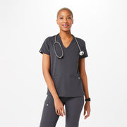 Haut d'uniforme médical à trois poches Casma™ pour femmes