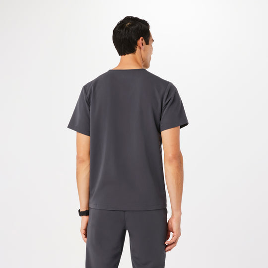 Men's Chisec ThreePocket Scrub Top™ Charcoal · FIGS