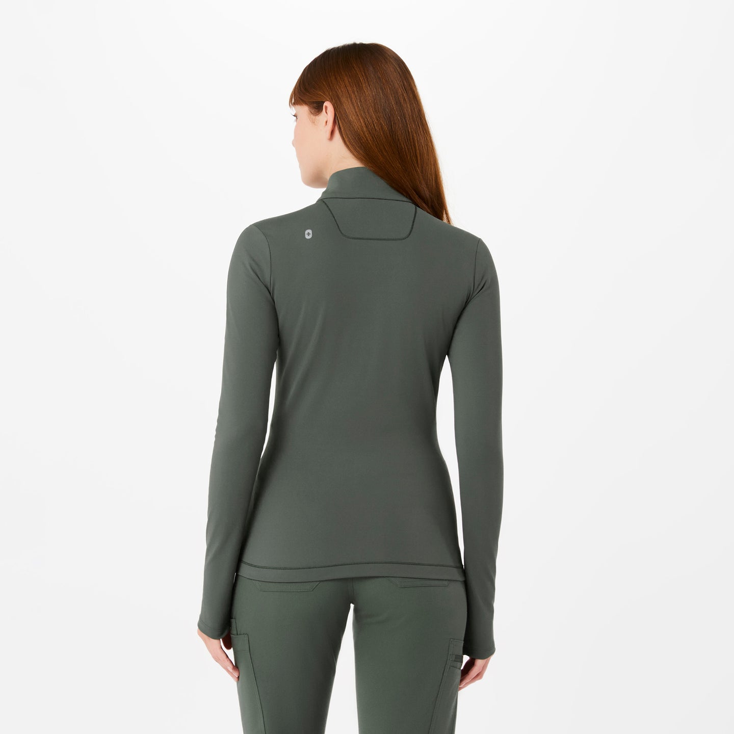 OnShift ContourKnit Jacket™ Moss · FIGS