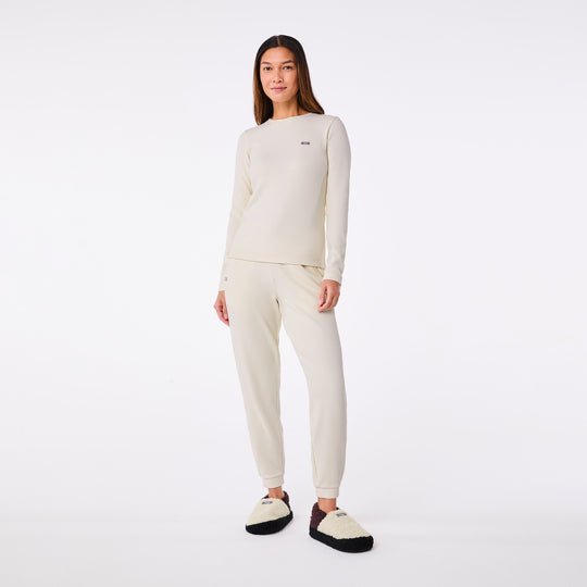 Waffle Crewneck Women
