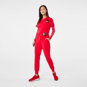 High Waisted Uman Relaxed Jogger Scrub Pants