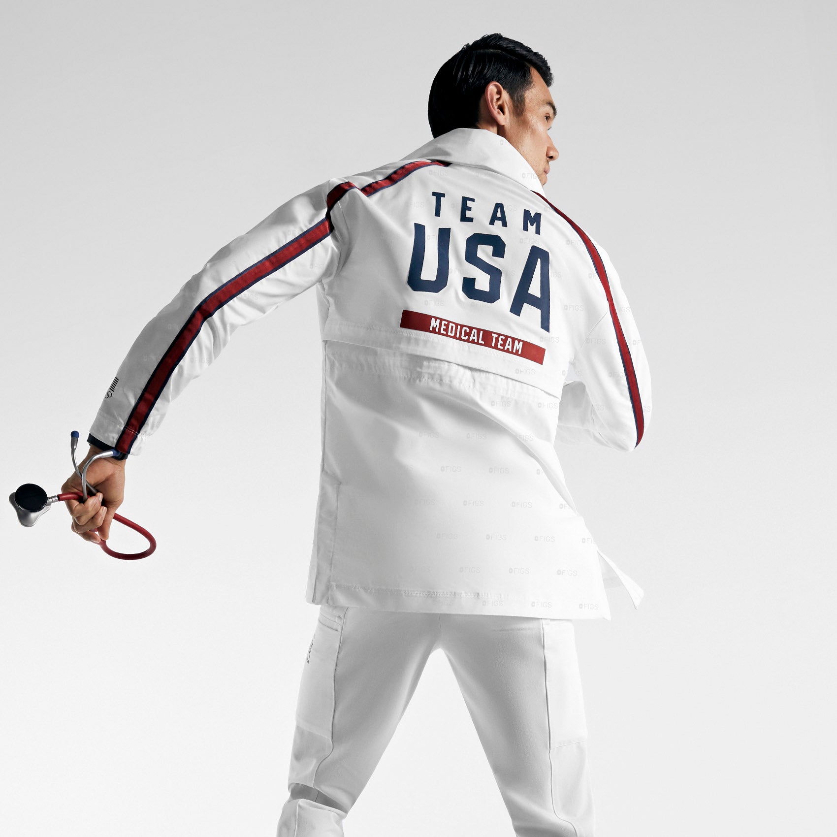 Men’s FIGS x Team USA OnShift Stadium Jacket™