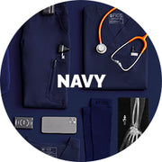 Uniformes médicaux BLEU MARINE